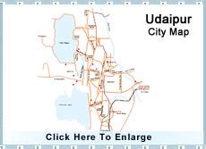 Udaipur Map- Map of Udaipur, Udaipur City Map, Udaipur Travel Maps, Road Map Udaipur India