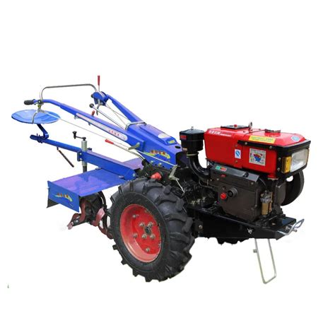 10 HP Small Tractor Cultivator Rotary Cultivator Machine For Irrgate the Fields-in Trailer from ...