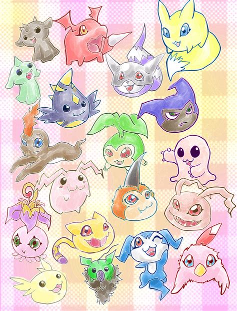 Baby Digimon by Chari-Silver-Dragon on DeviantArt