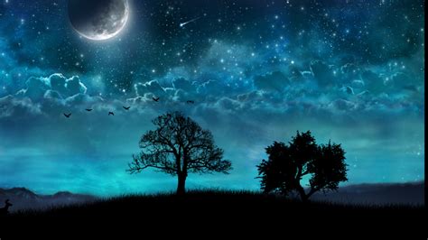 Desktop Relaxing Night Wallpapers - Wallpaper Cave