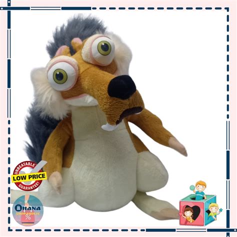 Ice Age Scrat Plush Toys Original | Scrat Stuffed Toy Plush toys Cartoon Figure Toys for ...