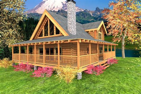 Log Cabin Plans With Wrap Around Porch: The Perfect Blend Of Comfort And Style - Helene Hansen