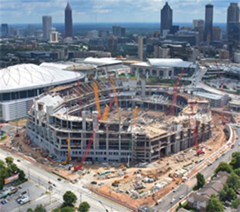 Falcons' McKay Says New Stadium About 30-35% Complete, Discusses Plans ...