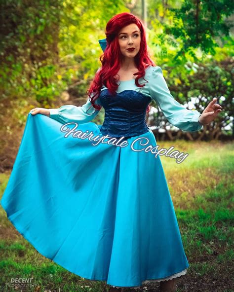 Ariel, Little Mermaid, Cosplay Dress Adults Princess Costume, Disney Princess, Cosplay - Etsy