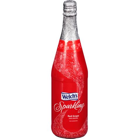 Welch's Sparkling Red Grape Juice Cocktail, 25.4 Fl. Oz. - Walmart.com