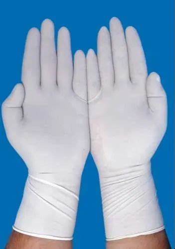 White Latex Non Sterile Surgical Gloves at Rs 8/pair in Mehsana | ID: 20588610997