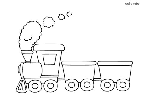 Trains coloring pages » Free & Printable » Train coloring sheets