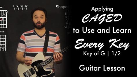 Applying CAGED to Use and Learn Every Key (G | 1/2) • Garret's Guitar Lessons