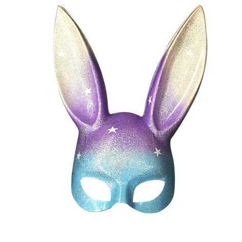 BESTOYARD Rabbit Women Mask Masquerade Bunny Rabbit Mask Easter Party Decoration Costume Cosplay ...