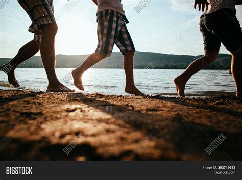 Barefoot Running On Image & Photo (Free Trial) | Bigstock