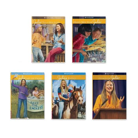 American Girl Doll Julie Book Set of 5 Historical AG Paperback Books - Walmart.com