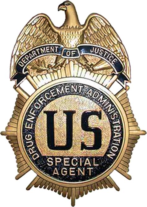 DEA Agent Badge with Eagle free image download