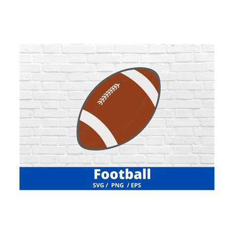 Football SVG, Football Silhouette, Football PNG, Football Cu - Inspire ...