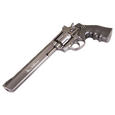 Dan Wesson 16182 Revolver - 8 inch Grey/Black - Airsoft |ReplicaAirguns.ca