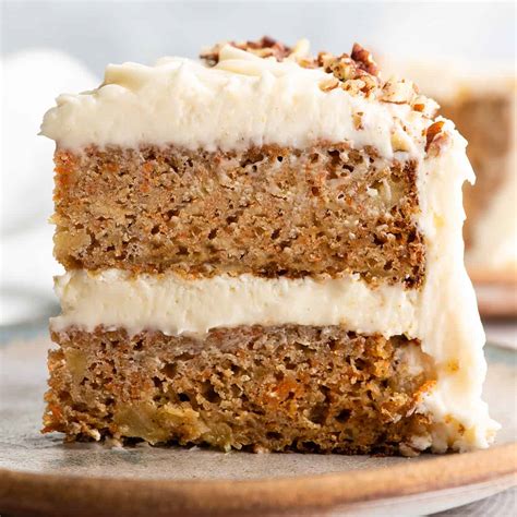 Healthy Pineapple Carrot Cake - JoyFoodSunshine