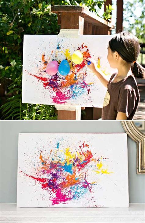 20 Easy Creative Painting Hacks For Kids