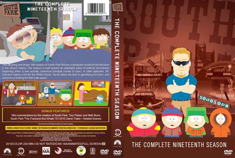 South Park - Season 19 (2015) R1 Custom DVD Cover - DVDcover.Com