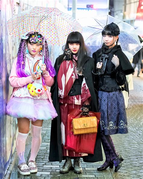 Friendly Harajuku girls we met on Takeshita Street... | Tokyo Fashion