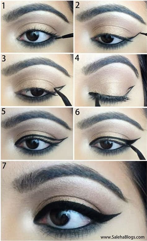 10 Easy Step By Step Eyeliner Tutorials For Beginners – Makeup ...