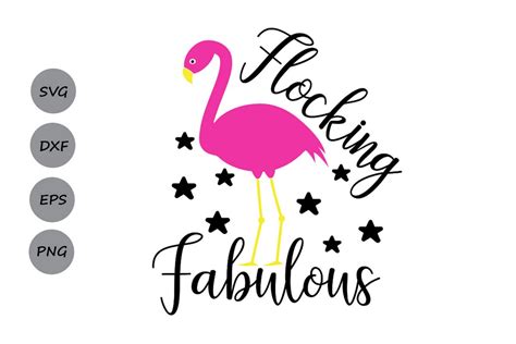 Flocking Fabulous SVG, Flamingo Svg, Beach Svg, Tropical Svg (111652) | SVGs | Design Bundles