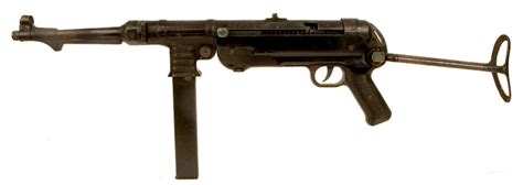 Inert MP40 Replica Submachine Gun - Axis Deactivated Guns - Deactivated Guns