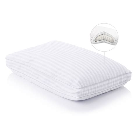 Z Convolution Gelled Microfiber Pillow By Malouf | Free Shipping