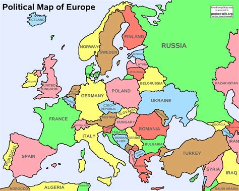 Eastern Europe Map Countries