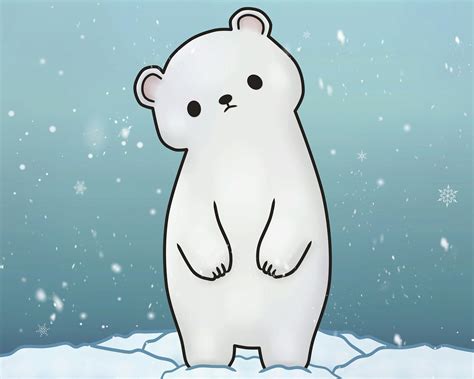 Download Polar Bear, Snow, Snowing. Royalty-Free Stock Illustration Image - Pixabay