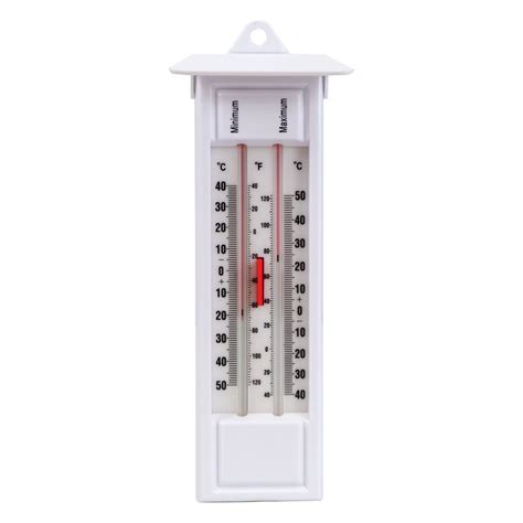 Mercury-Free Min/Max Thermometer - Dual Scale. Coburn