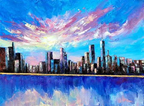 Cityscape Painting