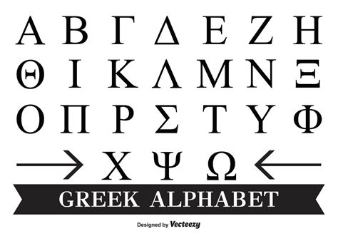 Greek Letters Vector Art, Icons, and Graphics for Free Download