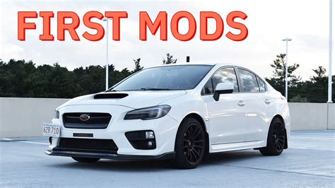 Top 5 FIRST Mods For The Subaru WRX & STI - YouTube