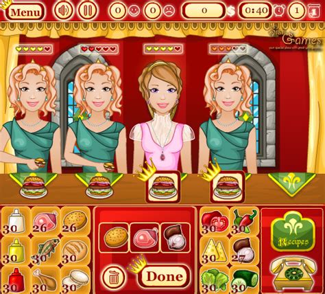 Barbie Burger Restaurant - Play Online on Flash Museum 🕹️