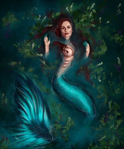 Beautiful Mermaid Art