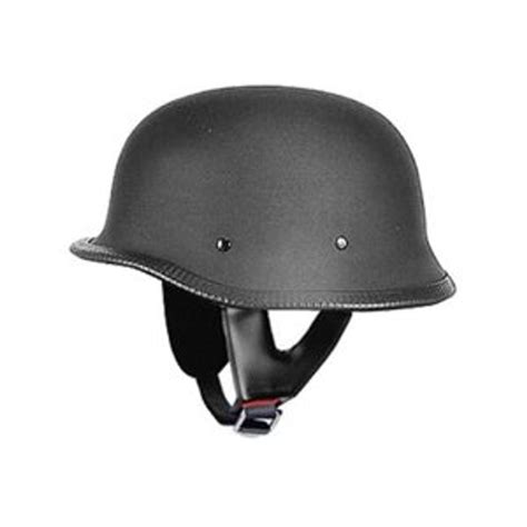 DOT German Flat Motorcycle Helmet