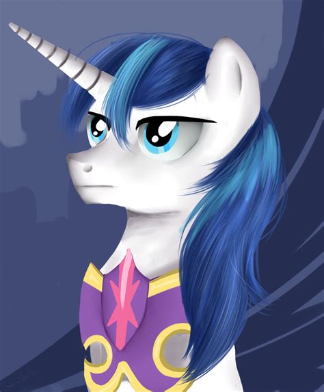 Shining Armor portrait by SakuraWolfer on deviantART