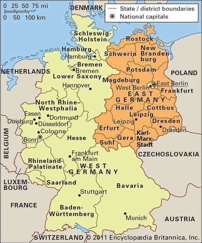 AHC: West Germany and East Germany remain separate countries after the Cold War ...