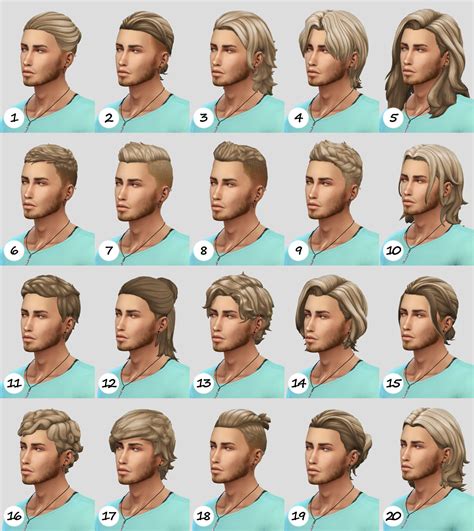 Tumblr | Sims 4, Sims 4 hair male, Sims