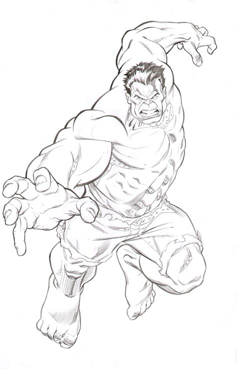 Hulk Easy Drawing at GetDrawings | Free download