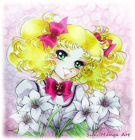 Copic Marker Europe: Spring is coming, Candy Candy fan art by Suki Manga Art