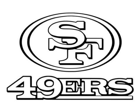 49ers Logo Drawing at PaintingValley.com | Explore collection of 49ers Logo Drawing