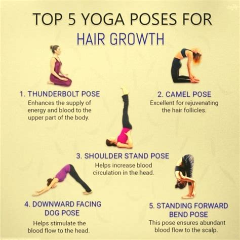 Yoga Poses for Hair Growth | Hair Regrowth Tips