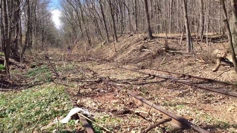 Abandoned Railroad Tracks Map