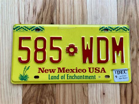 New Mexico License Plate – RusticPlates