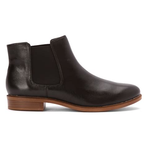 Clarks Leather Taylor Shine in Black Leather (Black) - Lyst