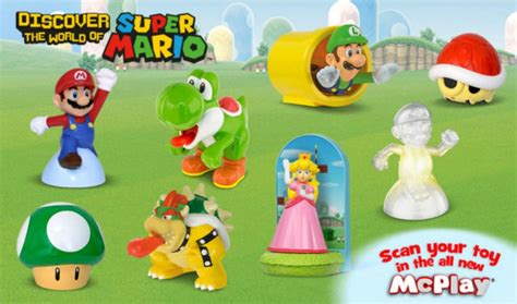 Super Mario Bros. Toys Are Back In McDonald's Happy Meals