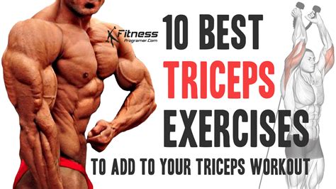 10 Best Triceps Exercises To Add To Your Triceps Workout