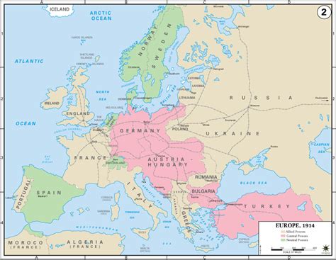 Map Of World War 1 - Ricky Christal