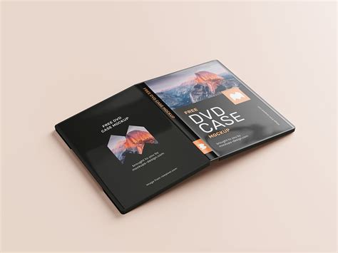 Free DVD case mockup - Mockups Design