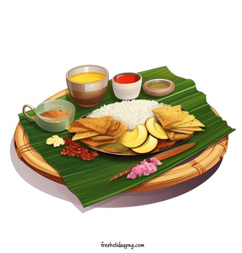 Onam Onam Sadya Food banana leaf food for Onam Sadya Food free download ...